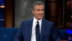 Gov. Gavin Newsom, Priscilla Presley