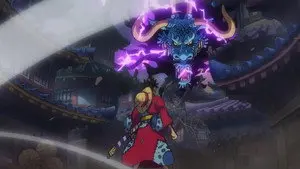 Finally Clashing! The Ferocious Luffy vs. Kaido!