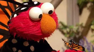 Elmo's Butterfly Friend