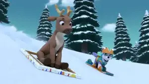 Pups Save a Baby Caribou