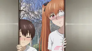 The Cherry Blossom Season... The Pure-Hearted Girl with Glasses
