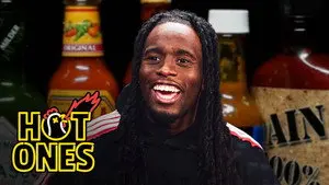 Kai Cenat Calls Sean a Liar While Eating Spicy Wings