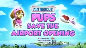 Air Rescue: Pups Save the Airport Opening
